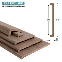 U-Profil 68 - Nordic Eiche (L 2,70 m, 68 x 8 mm,...