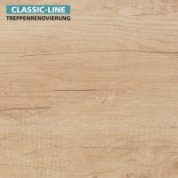 Trittstufenkappe dekorgleich - Bergeiche,  Gerade...