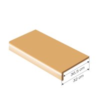CLASSIC-LINE Einzelstufen 90 x 30,5 cm - Dekor: Bergeiche...