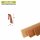 Sockelleiste SL38 - edelfurniert, lackiert (2500 x 38 x 19 mm) Buche