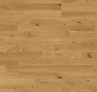 Sockelleiste Massivholz, keilgezinkt (fallende Längen) Eiche astig lackiert