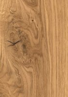 Sockelleisten Massivholz, durchgehende Lamellen (fallende Längen) Eiche astig geölt